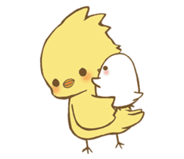 Daily cute chick 1 sticker #9095179