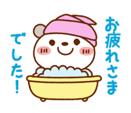 Spotted bear(Use another message) sticker #9095193