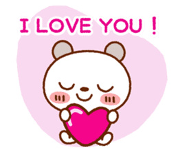 Spotted bear(Use another message) sticker #9095218