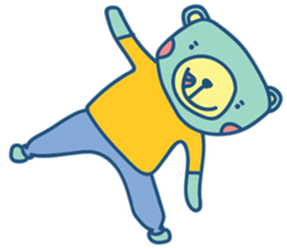 Paribear sticker #9095427