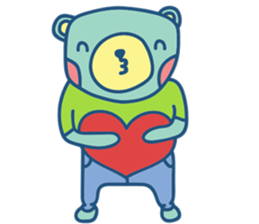 Paribear sticker #9095431