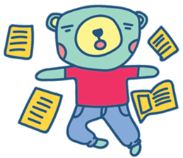 Paribear sticker #9095433