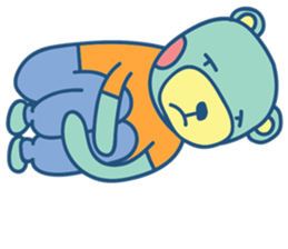 Paribear sticker #9095439