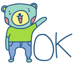 Paribear sticker #9095442