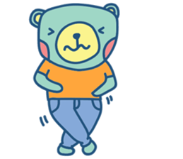 Paribear sticker #9095449