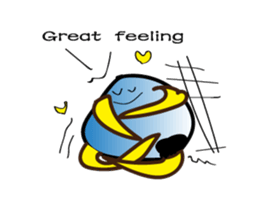 hang rice ball-chan sticker #9095544