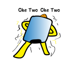 hang rice ball-chan sticker #9095556