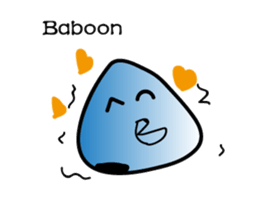 hang rice ball-chan sticker #9095573