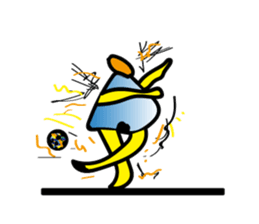 hang rice ball-chan sticker #9095579