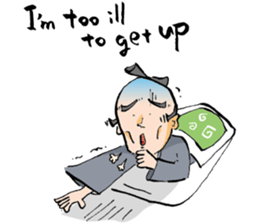 samurai language part2<English version> sticker #9095708