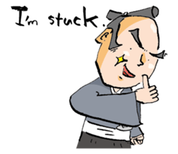 samurai language part2<English version> sticker #9095710