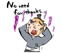 samurai language part2<English version> sticker #9095711