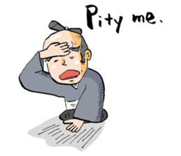 samurai language part2<English version> sticker #9095715