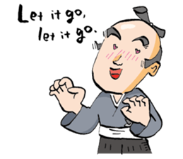 samurai language part2<English version> sticker #9095718