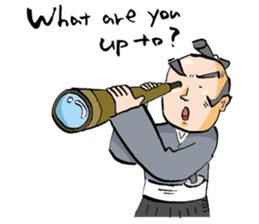 samurai language part2<English version> sticker #9095719