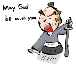 samurai language part2<English version> sticker #9095729