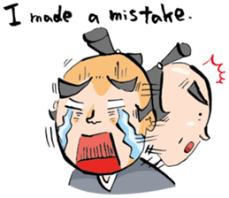 samurai language part2<English version> sticker #9095738