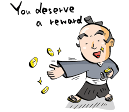 samurai language part2<English version> sticker #9095739