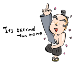 samurai language part2<English version> sticker #9095742