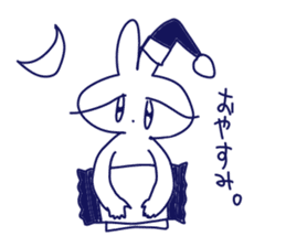 KYURUN rabbit sticker #9095787