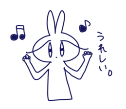KYURUN rabbit sticker #9095793