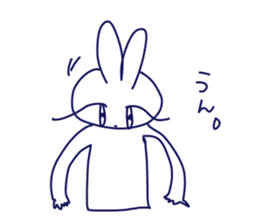 KYURUN rabbit sticker #9095806