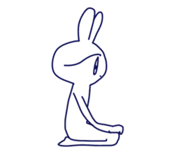 KYURUN rabbit sticker #9095822
