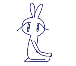 KYURUN rabbit sticker #9095823