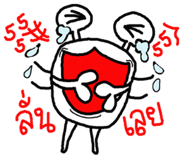 funnycrabwithfamily sticker #9097150