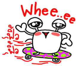 funnycrabwithfamily sticker #9097152