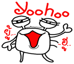 funnycrabwithfamily sticker #9097153