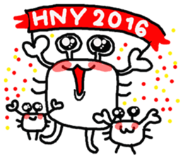 funnycrabwithfamily sticker #9097165