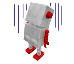 Life of the robot sticker #9097754