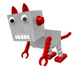 Life of the robot sticker #9097757