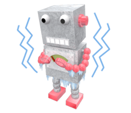 Life of the robot sticker #9097764
