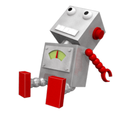 Life of the robot sticker #9097765