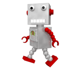 Life of the robot sticker #9097769