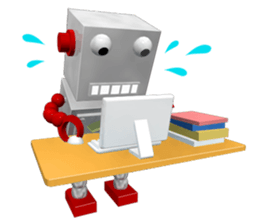 Life of the robot sticker #9097770