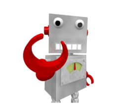 Life of the robot sticker #9097781