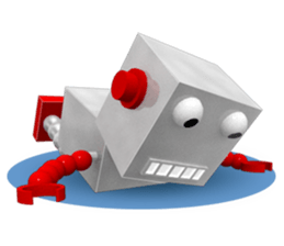 Life of the robot sticker #9097782