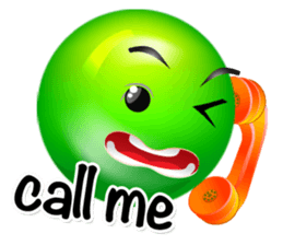 Colorful emotional faces 3. sticker #9097786