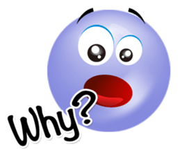 Colorful emotional faces 3. sticker #9097788