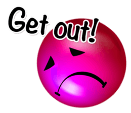 Colorful emotional faces 3. sticker #9097801