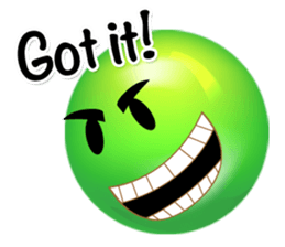 Colorful emotional faces 3. sticker #9097810