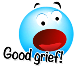 Colorful emotional faces 3. sticker #9097820