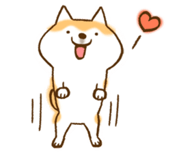 Shiba Inu Dog Shinbe sticker #9097827