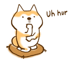 Shiba Inu Dog Shinbe sticker #9097828