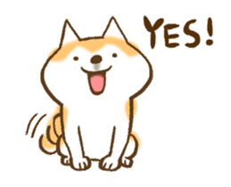 Shiba Inu Dog Shinbe sticker #9097833