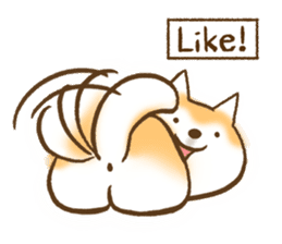 Shiba Inu Dog Shinbe sticker #9097834