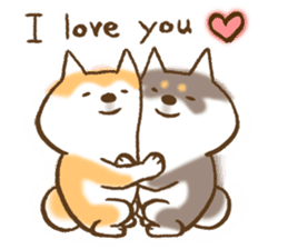 Shiba Inu Dog Shinbe sticker #9097839